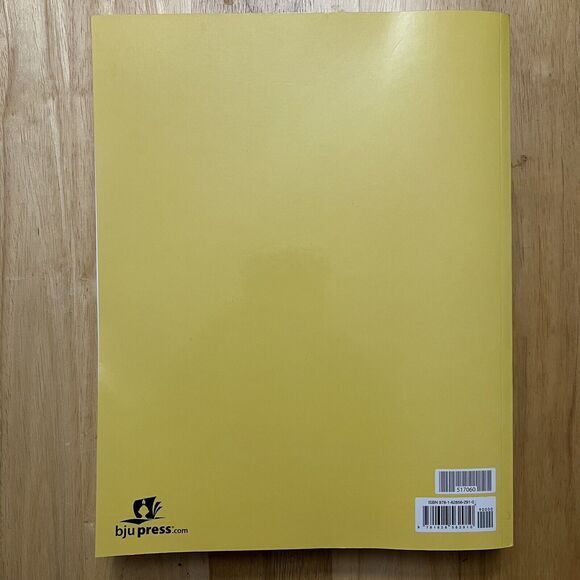 BJU Bob Jones Pre Algebra Student Worktext Homeschool Curriculum Second Edition - Picture 7 of 10